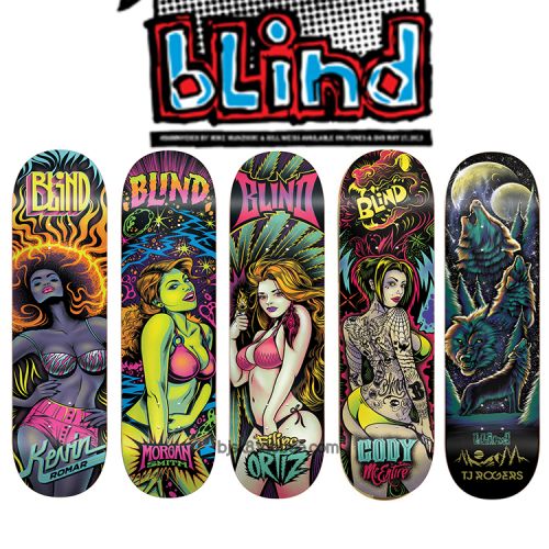 Planche à roulettes pour homme femme enfant BLIND - Ref 2598701