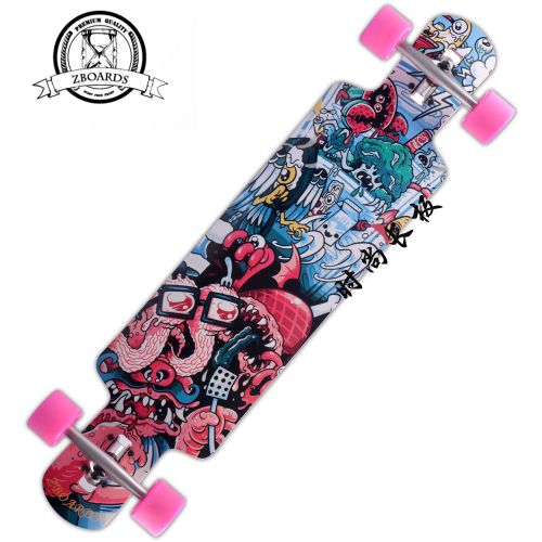 Planche à roulettes pour homme femme enfant ZBOARDS - Ref 2599436