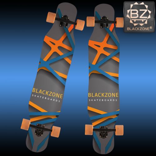 Planche à roulettes pour homme femme BLACKZONE - Ref 2600575