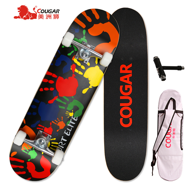 Planche à roulettes pour homme femme enfant COUGAR - Ref 2601259