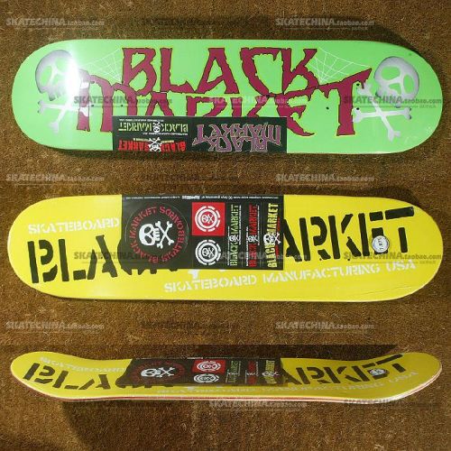 Planche à roulettes pour homme femme enfant BLACK MARKET - Ref 2606312