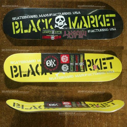 Planche à roulettes pour homme femme enfant BLACK MARKET - Ref 2606376
