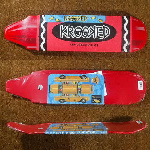 Planche à roulettes pour homme femme enfant KROOKED - Ref 2606456