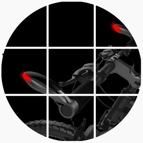 Poignées de vélo PHOENIX - Ref 2342311