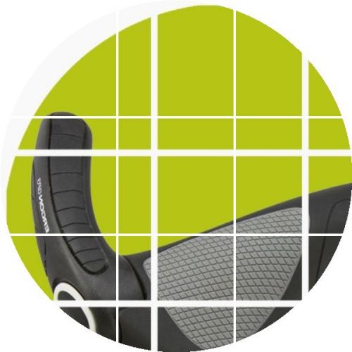 Poignées de vélo ERGON - Ref 2351850