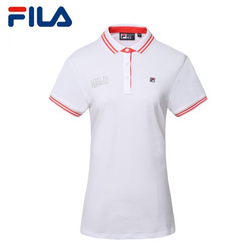 Polo sport femme FILA en coton - Ref 551663