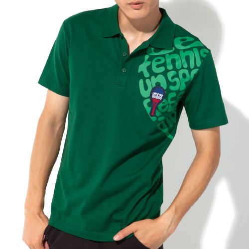  Polo sport homme LINING en coton - Ref 551952