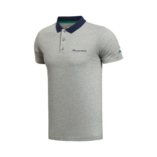  Polo sport homme LINING en coton - Ref 552268