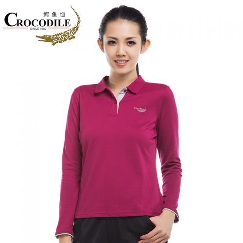  Polo sport femme CROCODILE en coton - Ref 552324