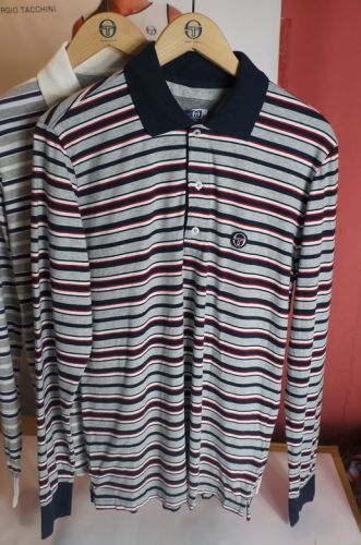 Polo sport homme SERGIO TACCHINI en coton - Ref 552544