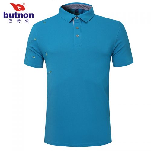  Polo sport homme BUTNON en coton - Ref 552821