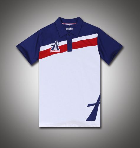 Polo sport homme AEROPLUS RC APPOLO en coton - Ref 552986