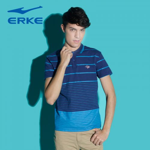 Polo sport homme ERKE en coton - Ref 553178