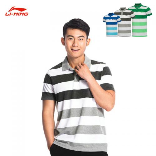  Polo sport homme LINING en coton - Ref 553181