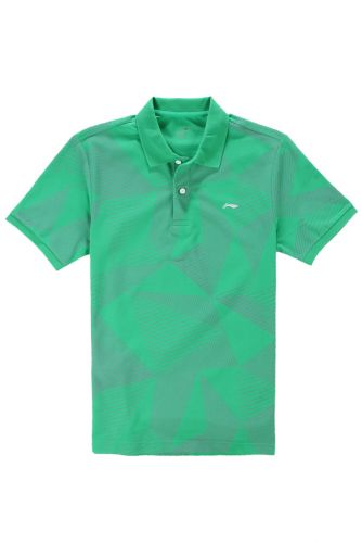  Polo sport homme LINING en coton - Ref 553364