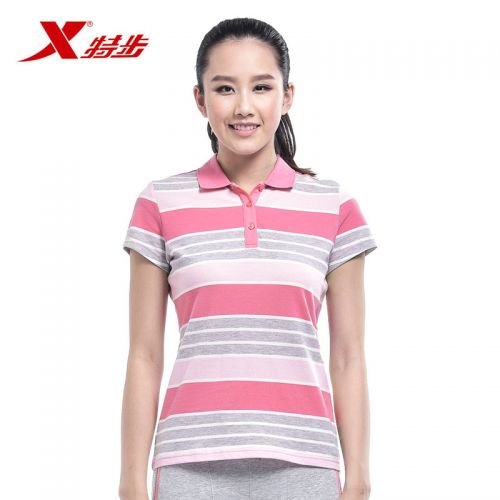 Polo sport femme XTEP en coton - Ref 553670