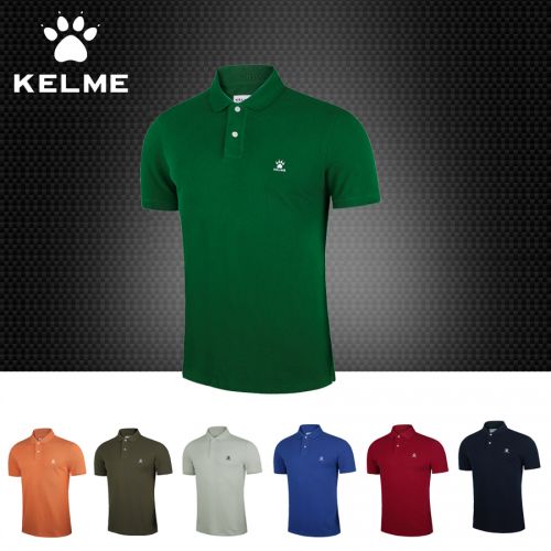  Polo sport homme KELME en polyester - Ref 553922