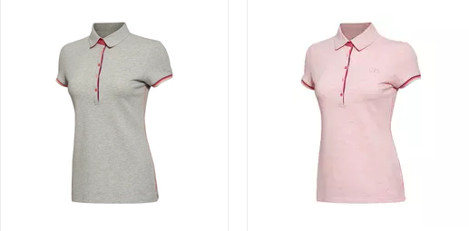  Polo sport femme LINING - Ref 553938