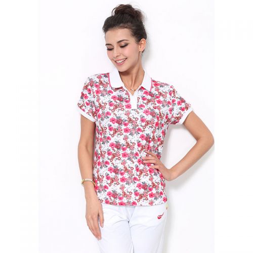 Polo sport femme en coton - Ref 553985