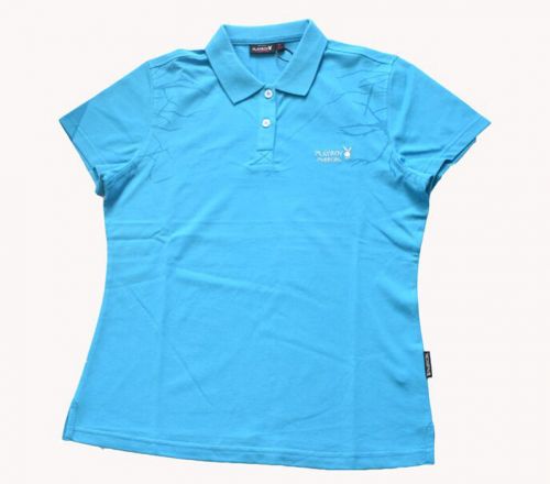 Polo sport femme PLAYBOY en coton - Ref 554704