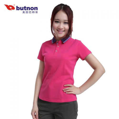  Polo sport femme BUTNON en coton - Ref 554719