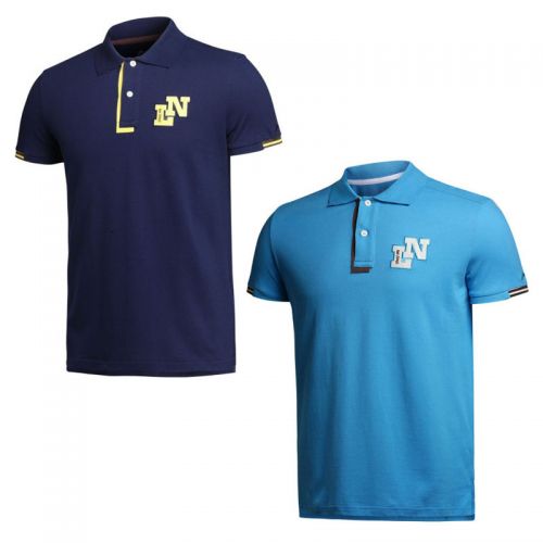  Polo sport homme LINING en coton - Ref 554770