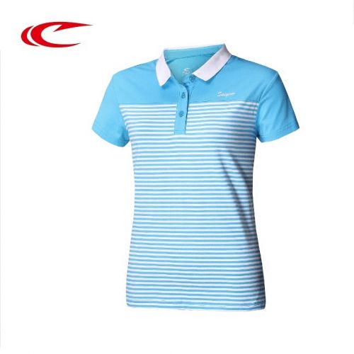 Polo sport femme SAIQI en coton - Ref 554844