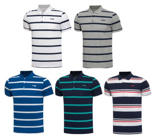  Polo sport homme LINING - Ref 554969