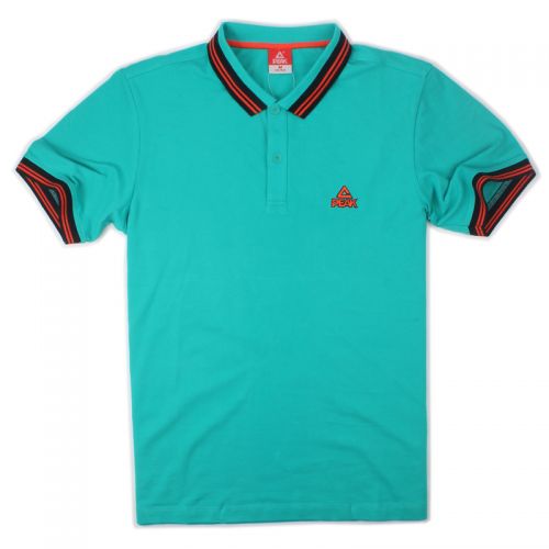  Polo sport homme PEAK en coton - Ref 554987