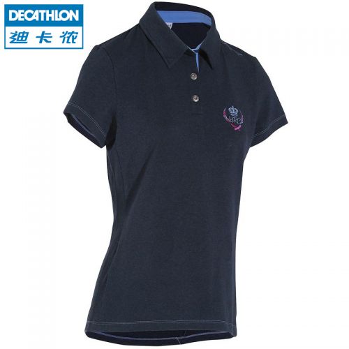 Polo sport femme DECATHLON en coton - Ref 555023