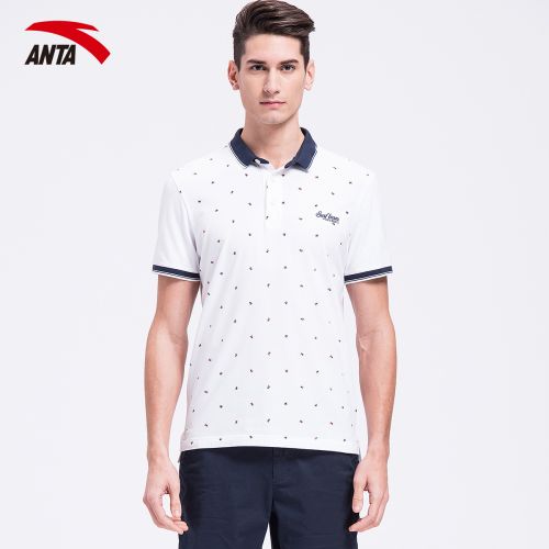 Polo sport homme ANTA en polyester - Ref 555036