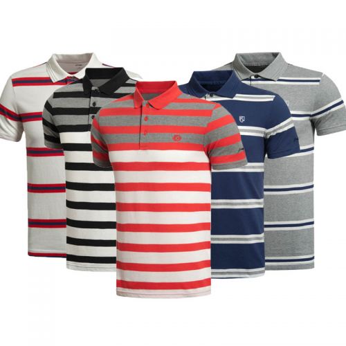  Polo sport homme LINING en CVC - Ref 555058