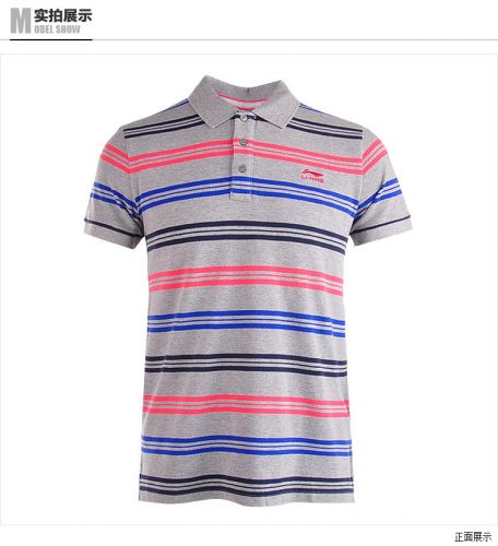  Polo sport homme LINING en coton - Ref 555212