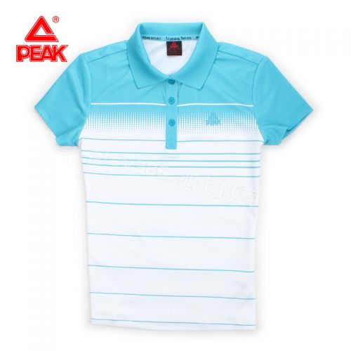  Polo sport femme PEAK en coton - Ref 555243