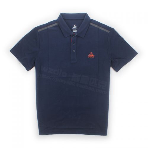  Polo sport homme PEAK en coton - Ref 555469