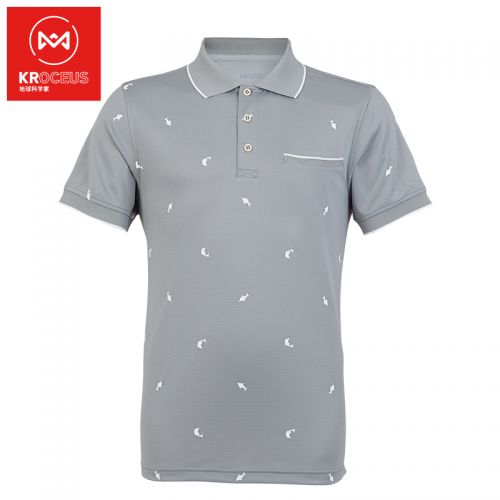 Polo sport homme KROCEUS en polyester - Ref 555511