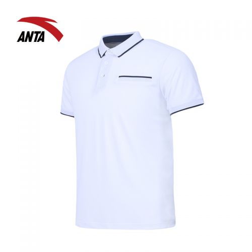 Polo sport homme ANTA en polyester - Ref 555528