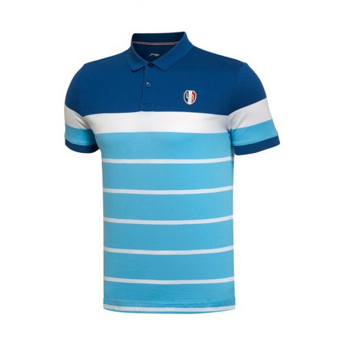  Polo sport homme LINING en coton - Ref 555546
