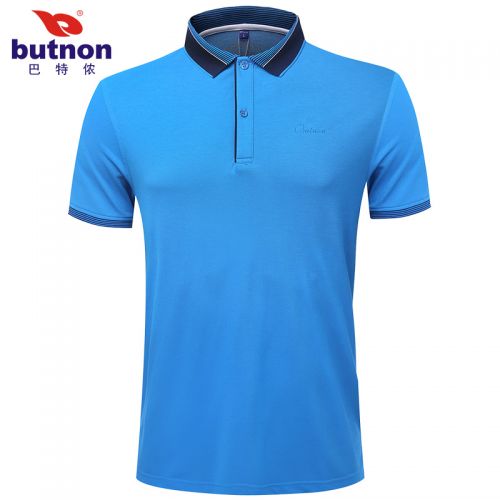  Polo sport homme BUTNON en coton - Ref 555580