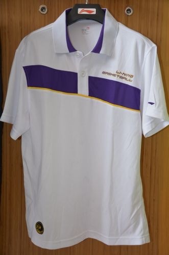  Polo sport homme LINING en polyester - Ref 555583