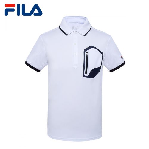 Polo sport homme FILA en coton - Ref 555591
