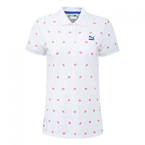 Polo sport femme PUMA en polyester - Ref 555622
