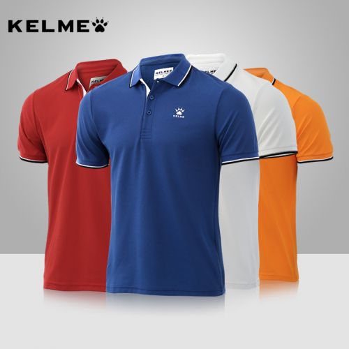  Polo sport homme KELME en coton - Ref 555643