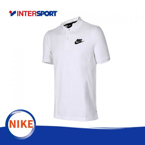 Polo sport homme NIKE en polyester - Ref 555950