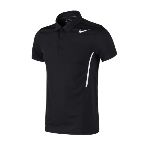 Polo sport homme NIKE en polyester - Ref 556079