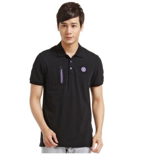  Polo sport homme LINING en coton - Ref 556122