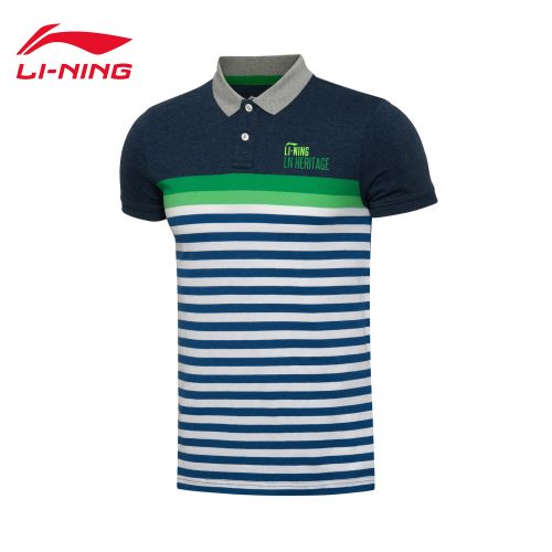  Polo sport homme LINING en coton - Ref 556124