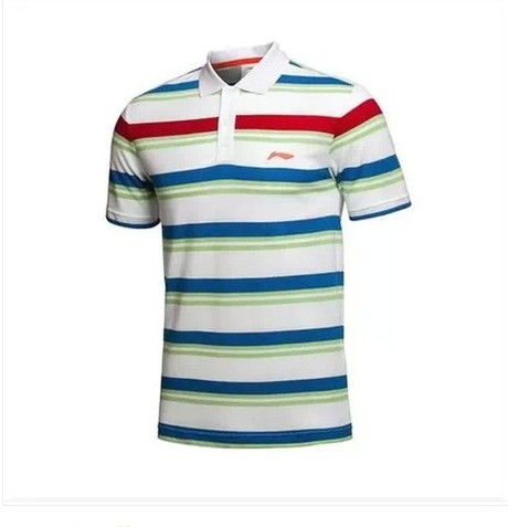  Polo sport homme LINING en coton - Ref 556129