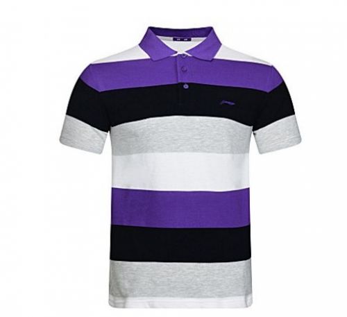  Polo sport homme LINING en coton - Ref 556160