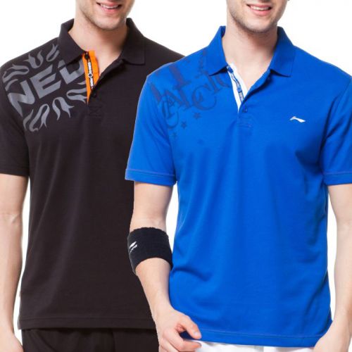 Polo sport homme LINING en CVC - Ref 556162